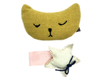 Broche de Cabeza de Gato con Estrella