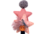 Diadema  Estrellas con Pompón