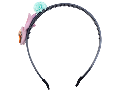 Diadema  Estrellas con Pompón