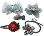 Set de 5 piezas con Fruta Glitter