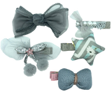 Set de 5 broches con Estrella Print