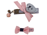 Broche Perrito y Mini Broche Moño