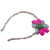 Diadema de Flor con Mariposa
