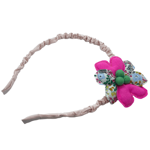 Diadema de Flor con Mariposa