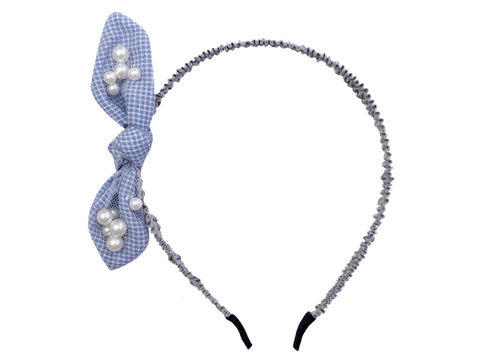 Diadema Moño Perla