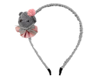Diadema Cabeza de Osito con Perlas