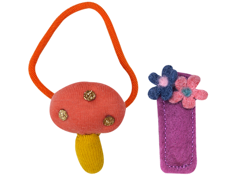 Liga Hongo y Broche con Flor