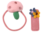 Liga Hongo y Broche con Flor