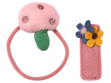 Liga Hongo y Broche con Flor