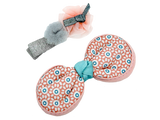Moño con Print y Broche