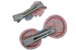 Moño con Print y Broche