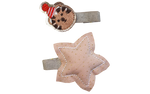 Broches 2 Piezas, Estrella con Animalito